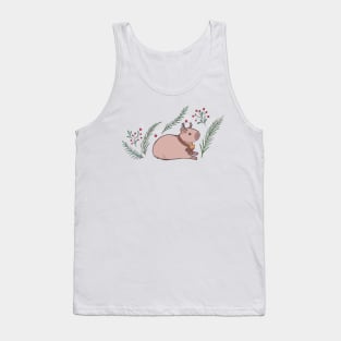 Reindeer Capybara [Colour] Tank Top